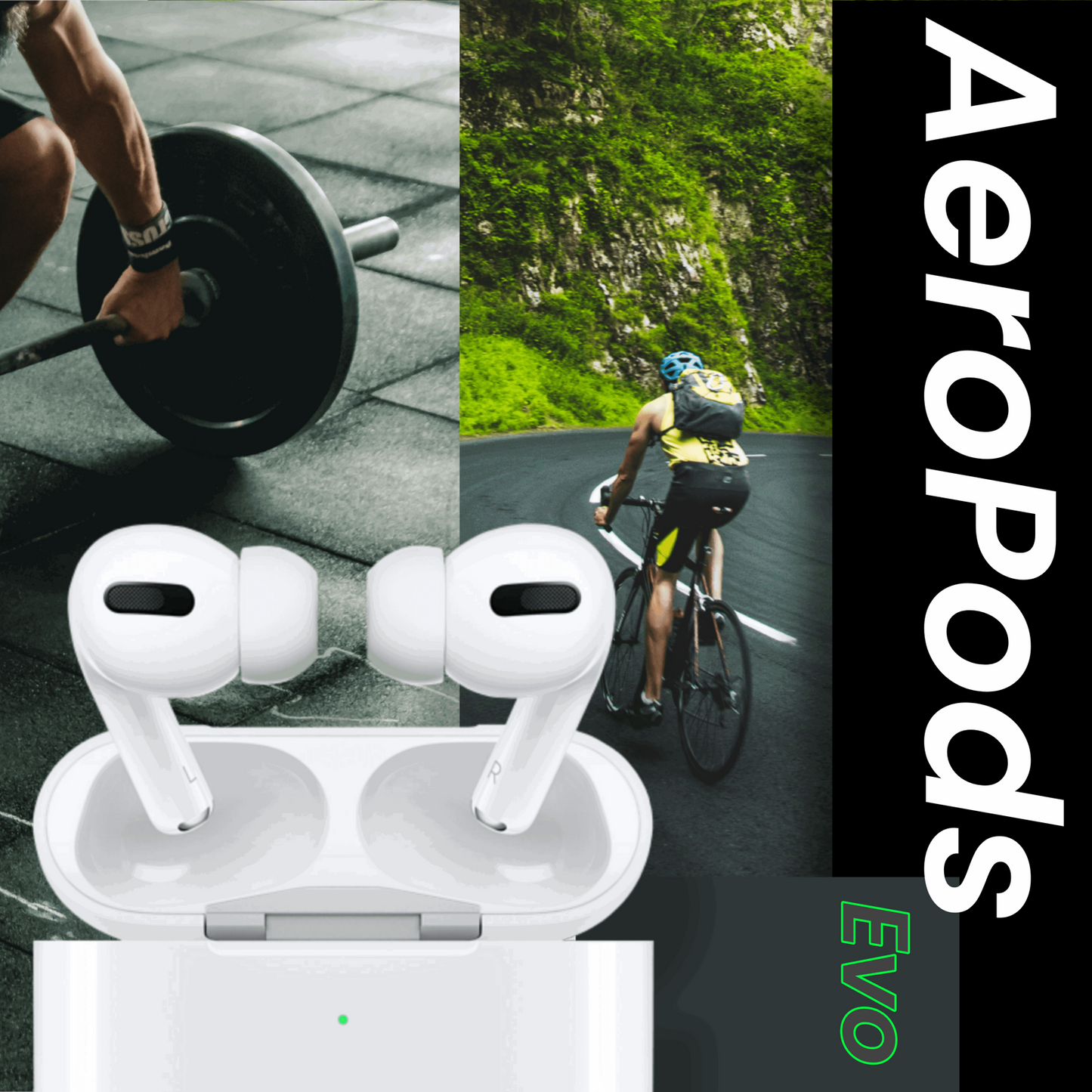 AeroPods EVO: Elegant Design, 40Hrs Long Battery Life - TimeFlix India