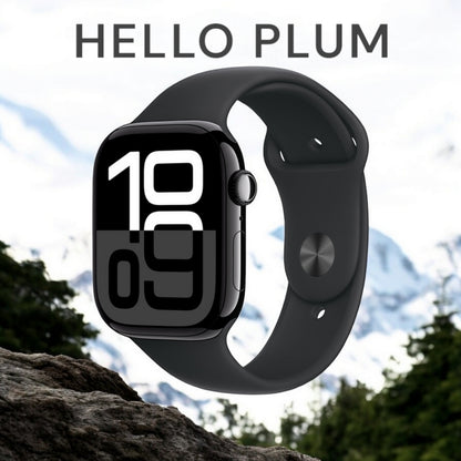 Hello Plum Smart Watch Series 10 46mm - AMOLED, Sleek Body, TWS Connection