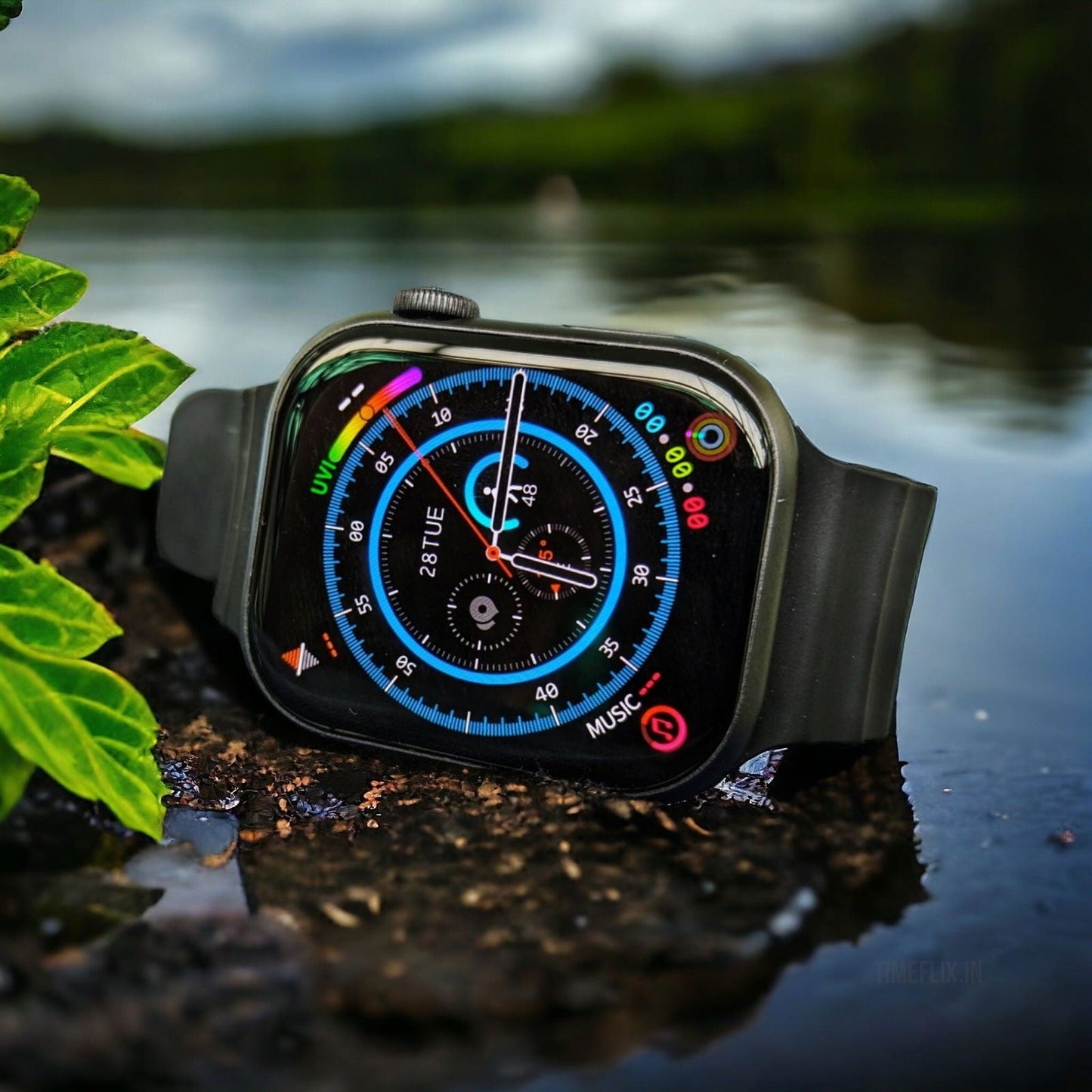 TimeFlix Fusion X Smartwatch- Sleek and Beautiful - TimeFlix India